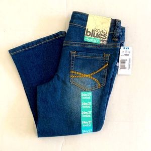 Girls Koala Blues Bootcut Jeans - Dark denim